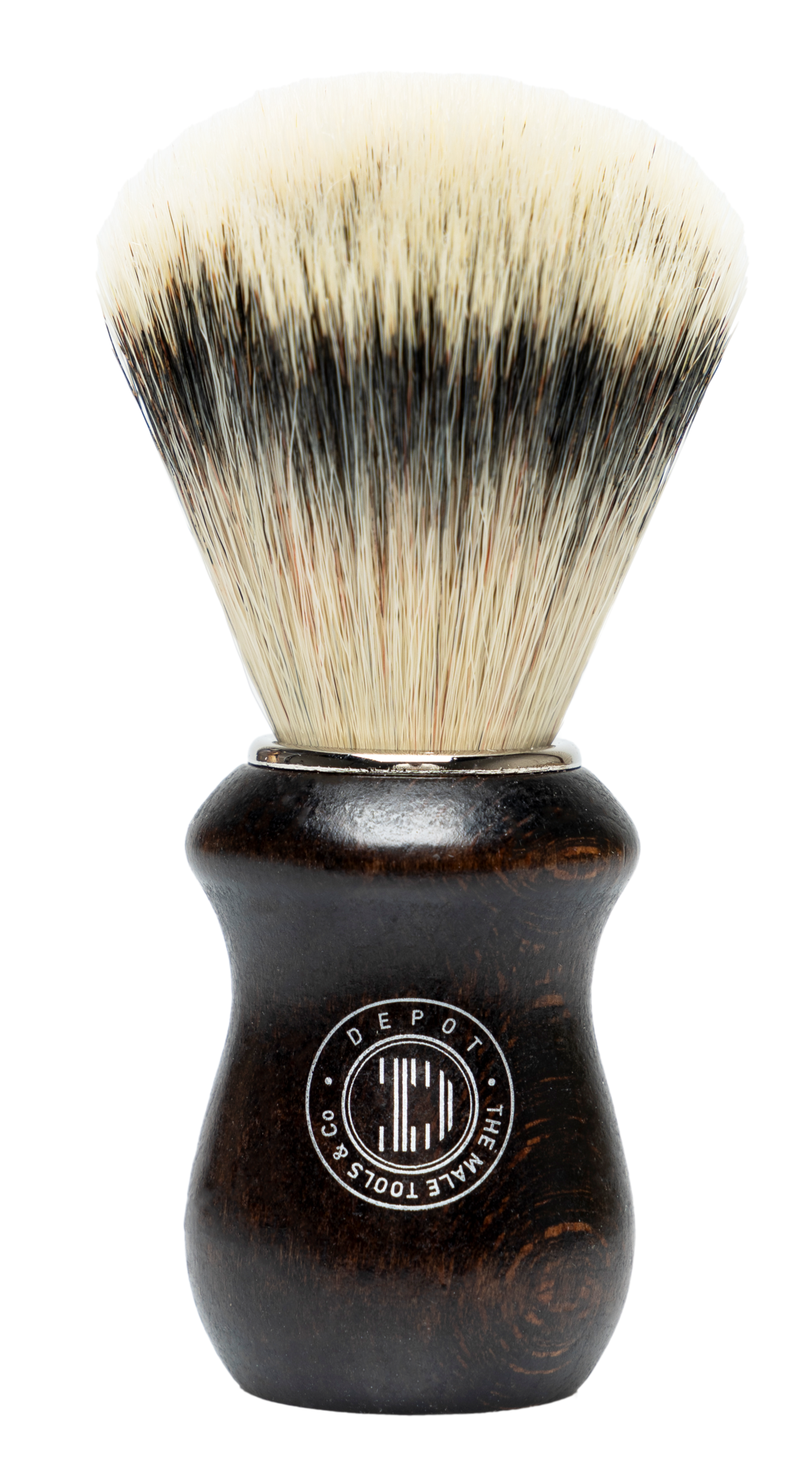 Depot, Accessories No. 731 Luxury, Wooden, Face Shaving Brush, Brown