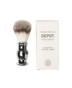 Depot, Accessories No. 732, Aluminium, Face Shaving Brush, Silver