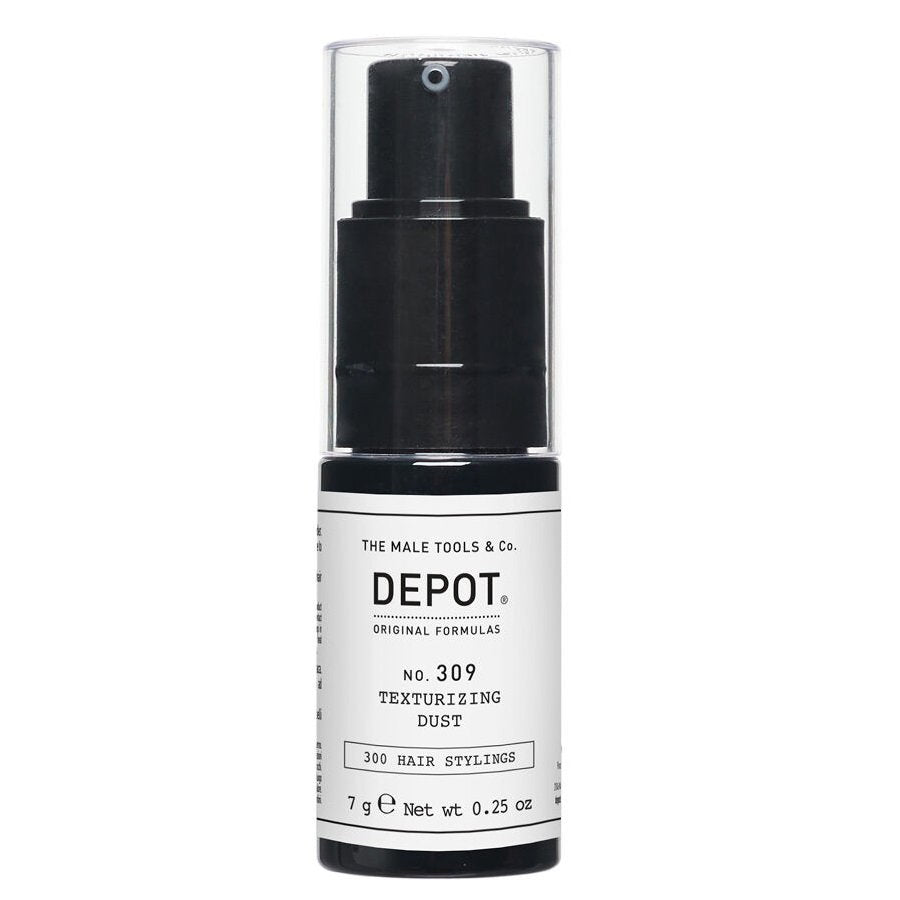 Depot, 300 Hair Stylings No. 309, Glycerin, Hair Styling Powder, Texturizing & Volumizing, Soft Hold, 7 g