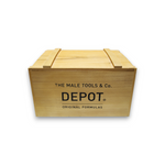Depot, Expo, Empty Wooden Box, Light Brown, 30 x 19 x 16 cm