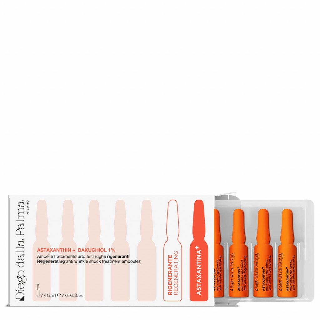 Set, Diego Dalla Palma, Diego Dalla Palma, Vitamin C, Illuminating, Day & Night, Ampoules Treatment Serum, For Dark Spots, For Face, For Women, 7 pcs, 1.5 ml *Sample