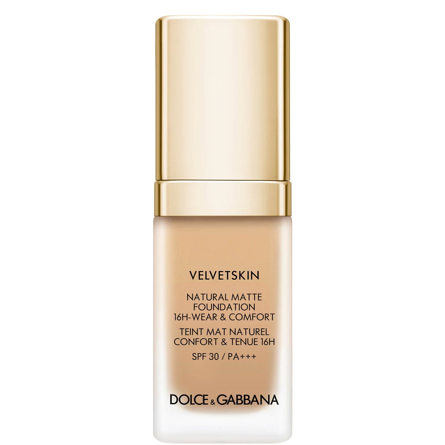 Dolce & Gabbana, Velvetskin, Matte, Liquid Foundation, 215, SPF 30, 30 ml