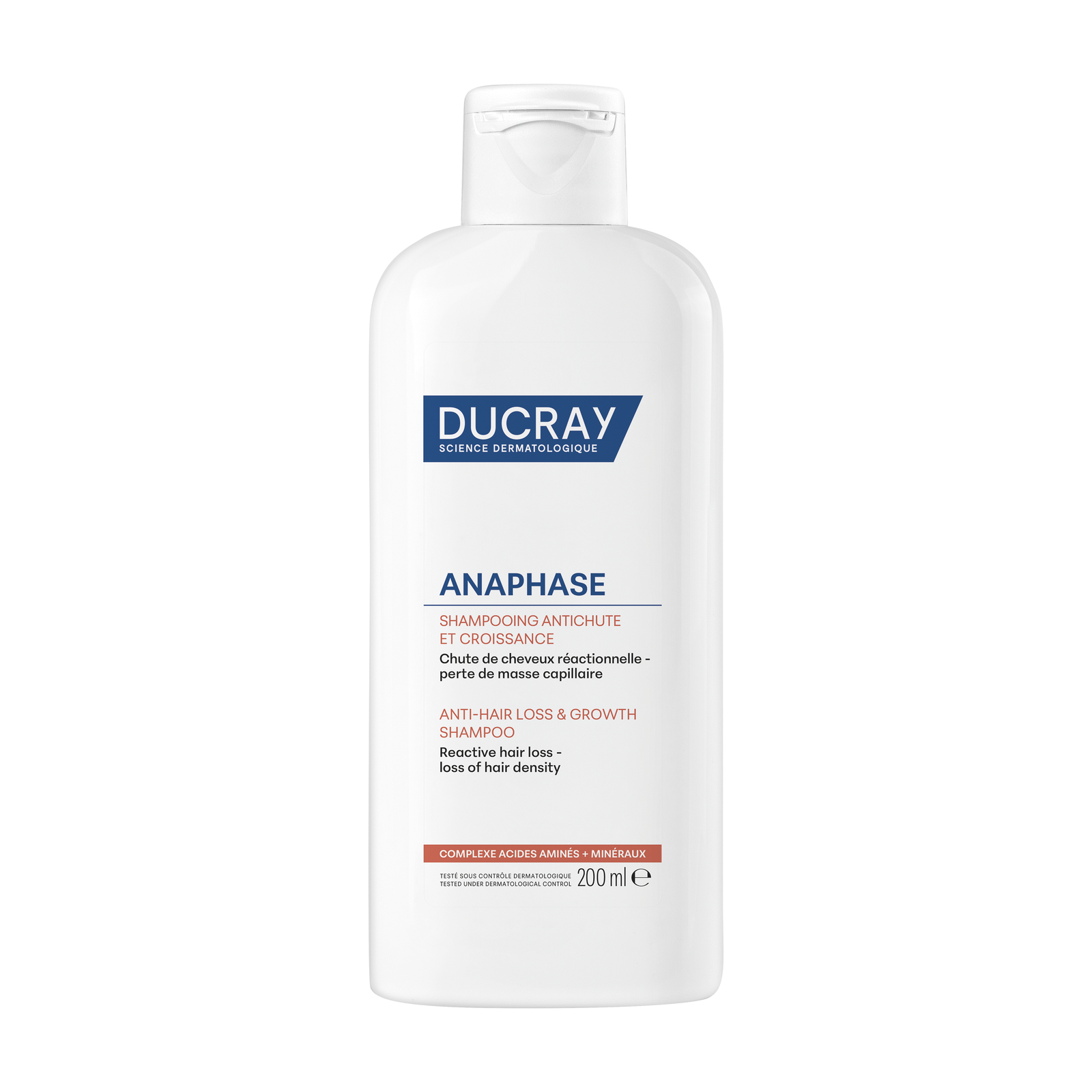 Ducray, Anaphase, Hair Treatment Shampoo, Anti-Hair Loss, All Hair Types, 200 ml