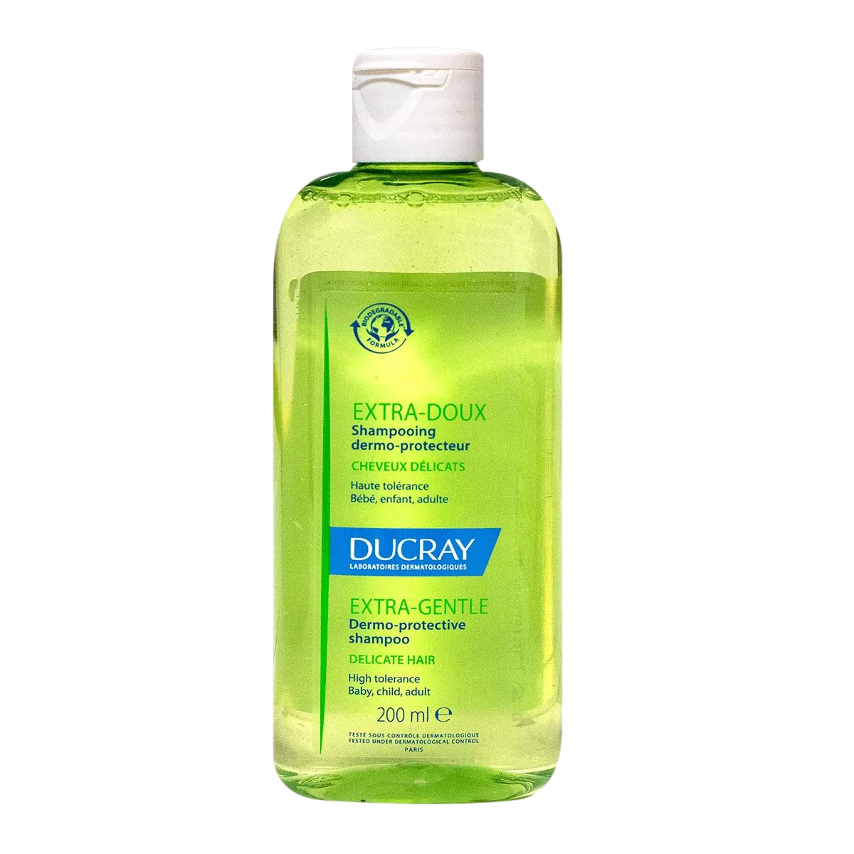 Ducray, Extra Gentle, Hair Shampoo, Soothing Dermo-Protector, 200 ml