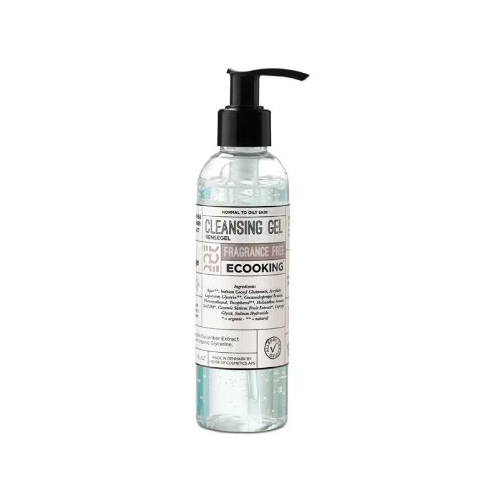 Ecooking, Ecooking, Glycerin, Cleansing & Hydrating, Cleansing Gel, For Face, 200 ml *Tester