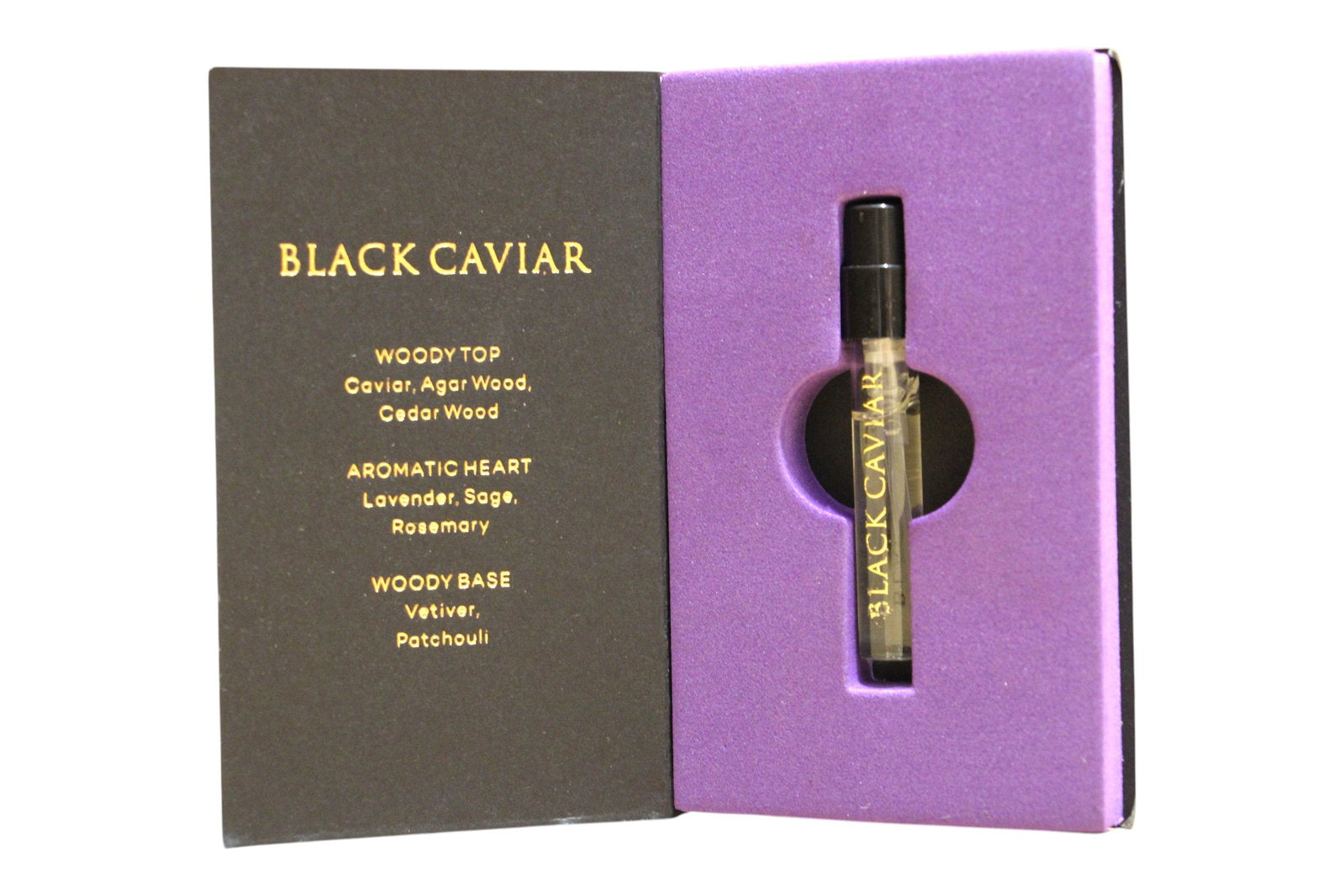 Electimuss, Nero Collection - Black Caviar, Parfum, Unisex, 1.8 ml *Vial