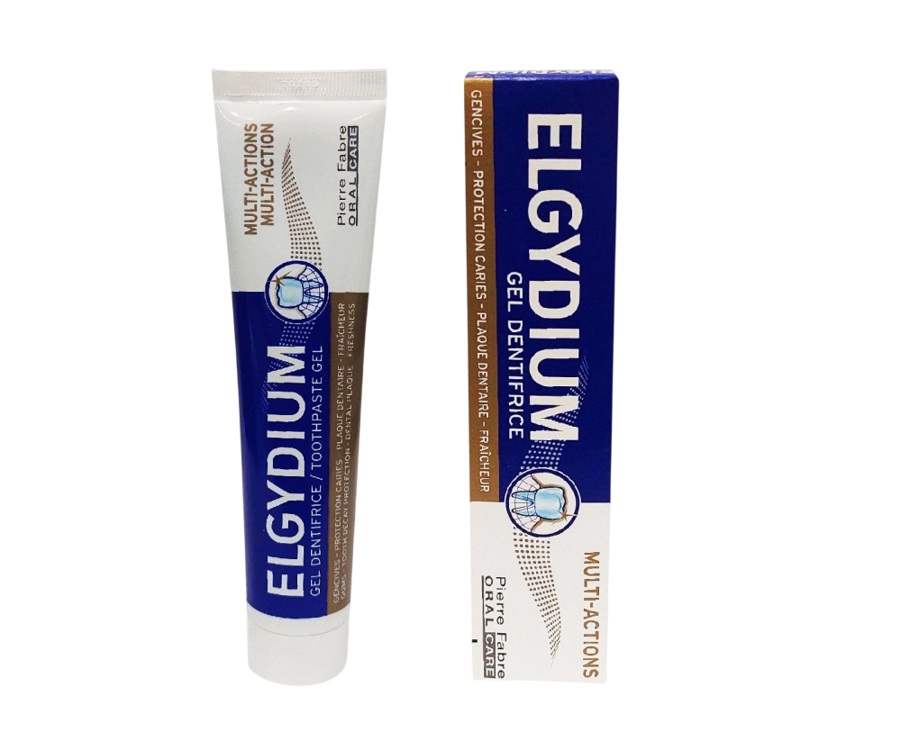 Elgydium, Elgydium, Multi-Action, Toothpaste, 75 ml