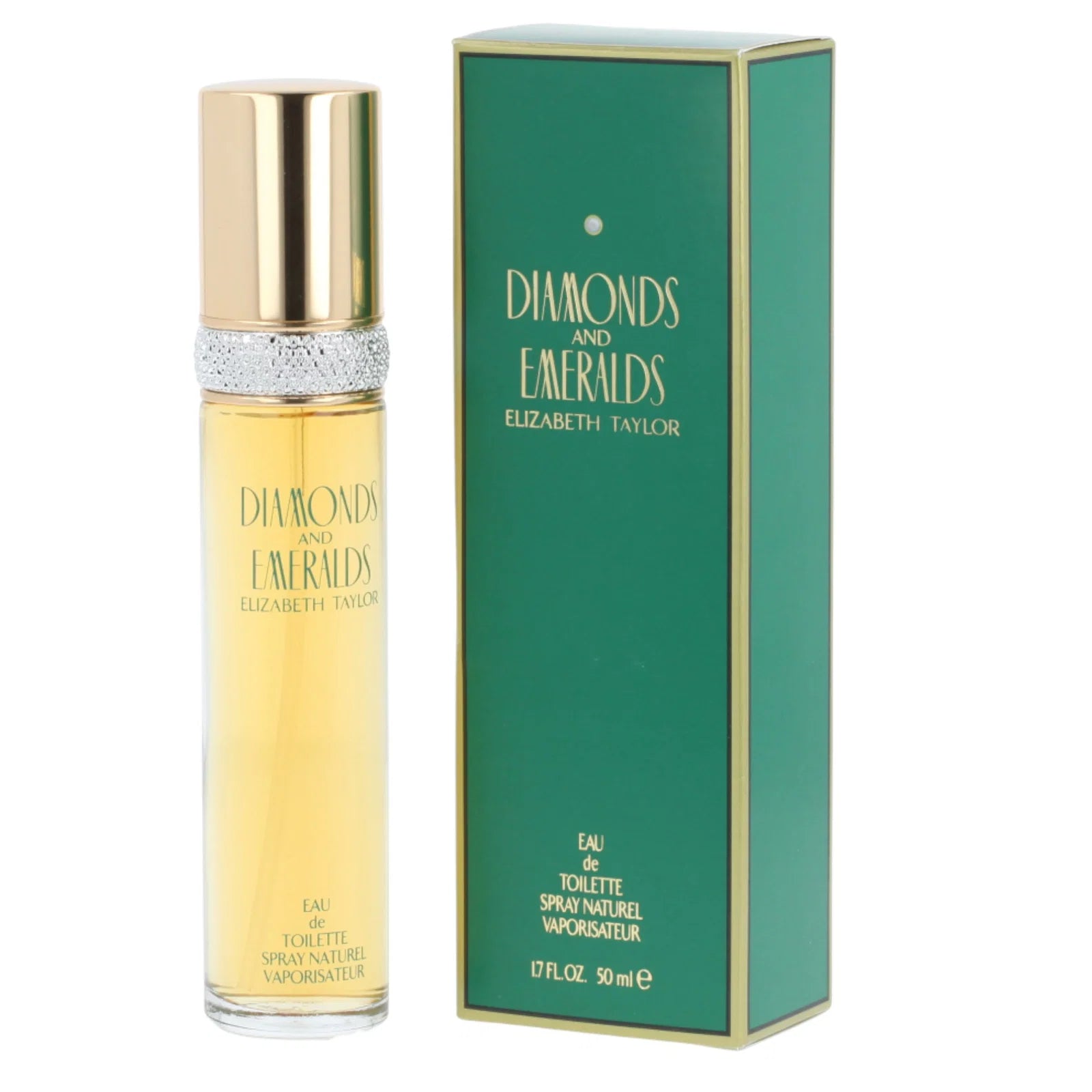Elizabeth Taylor, Diamonds And Emeralds, Eau De Toilette, For Women, 50 ml
