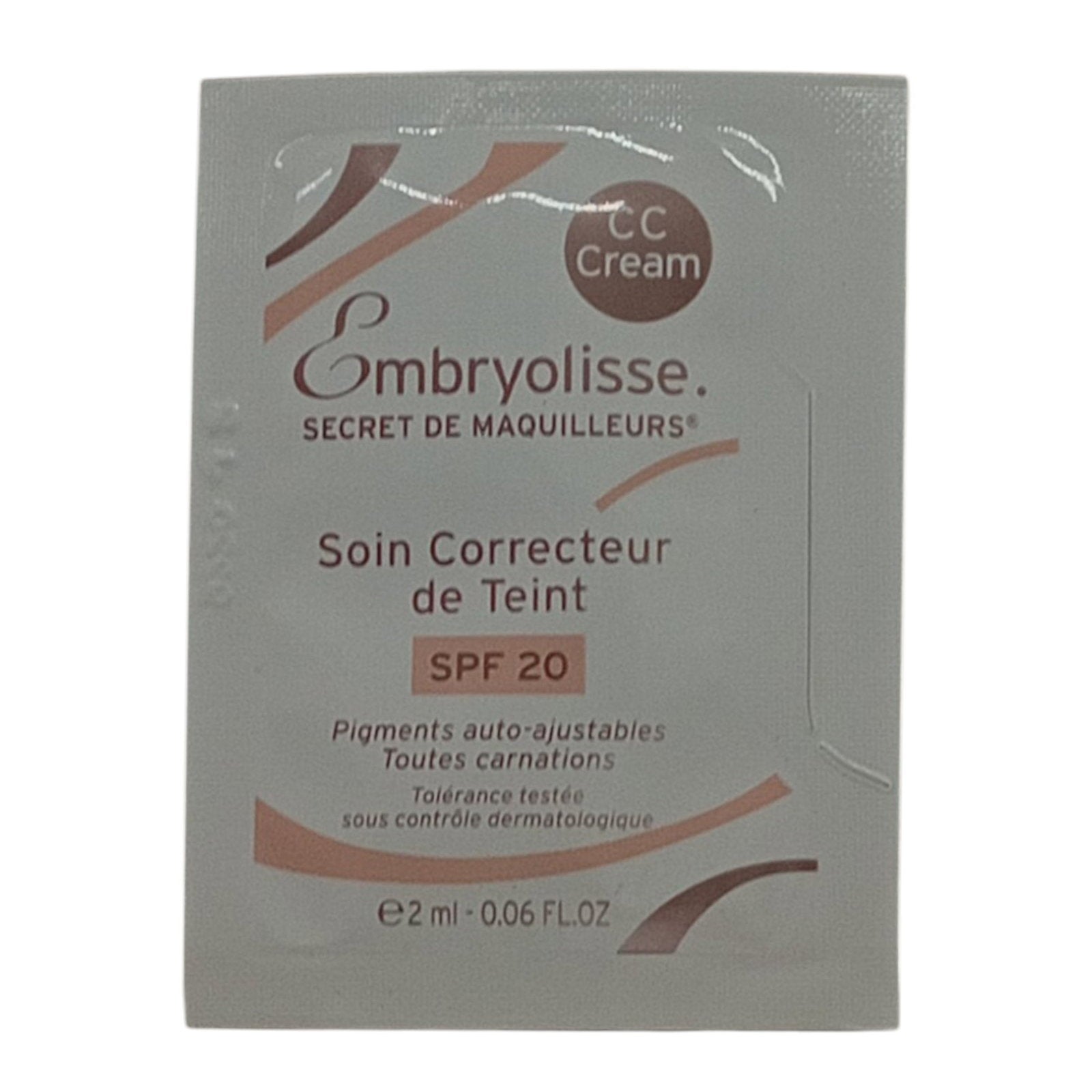 Embryolisse, Secret De Maquilleurs, CC Cream, SPF 20, 2 ml *Sample