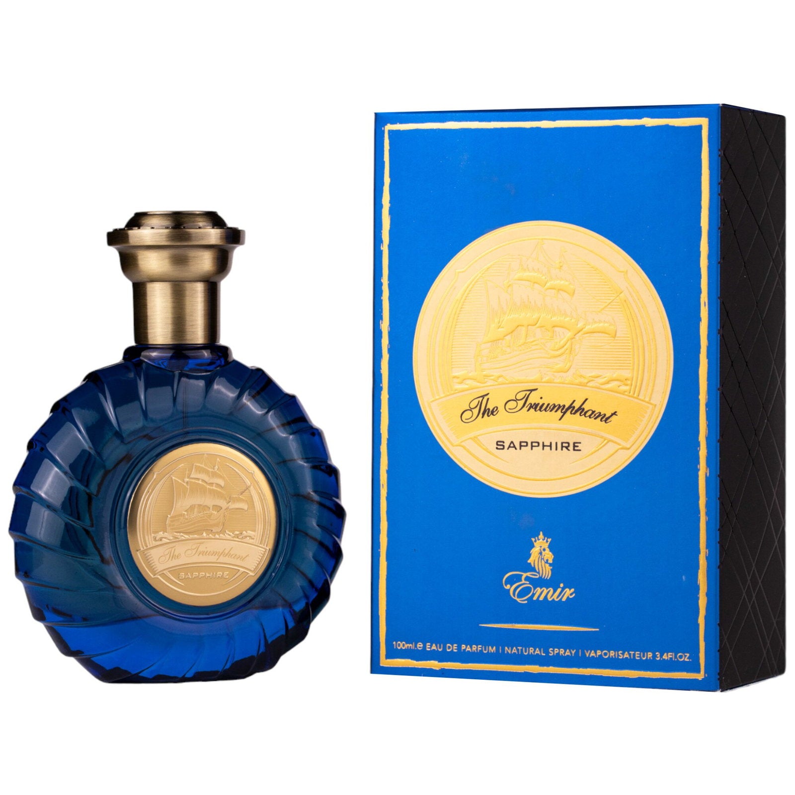 Emir, The Triumphant Sapphire, Eau De Parfum, For Men, 100 ml