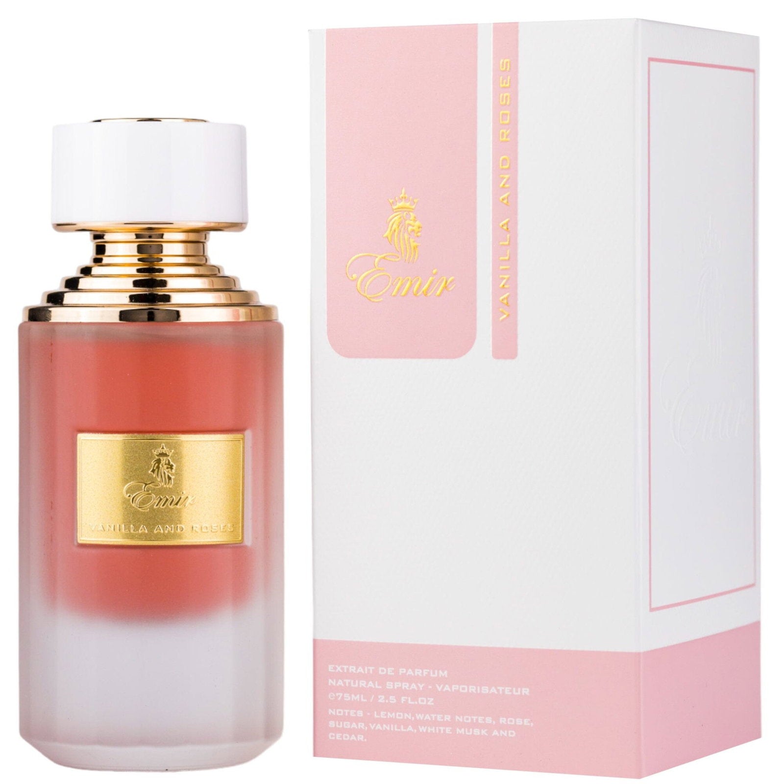 Emir, Vanilla & Roses, Eau De Parfum, For Women, 75 ml