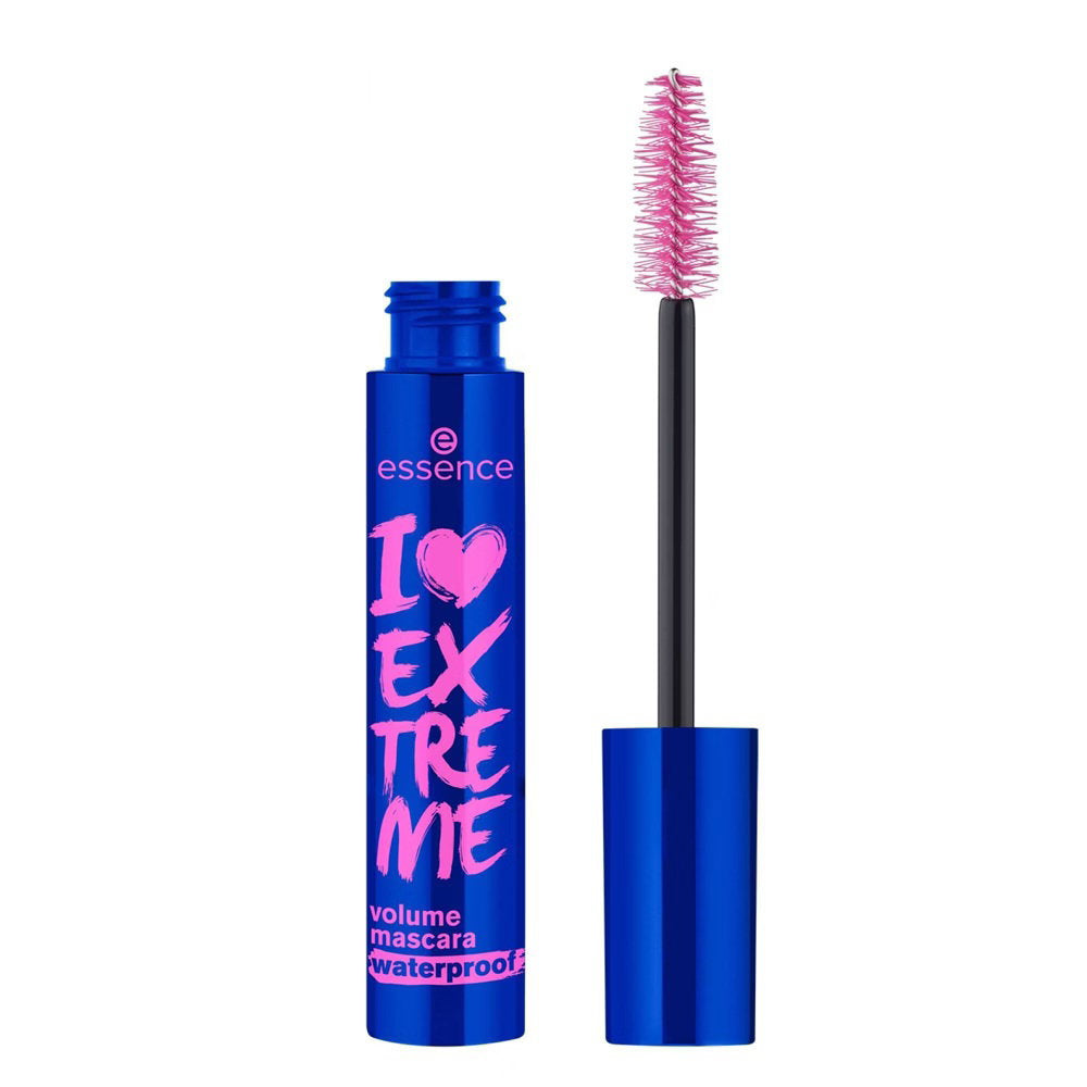 Essence, I Love Extreme, Waterproof, Volume, Mascara, Black, 12 ml