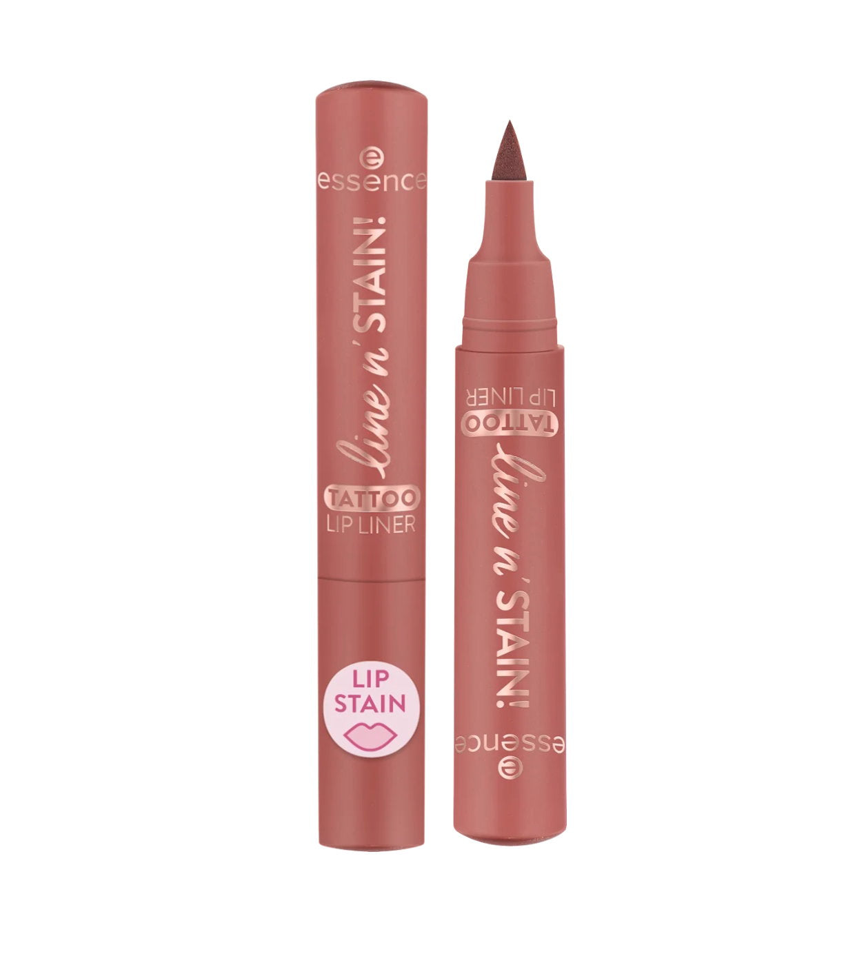 Essence, Line n' Stain Tattoo, Lip Liner, 02, Must Have Brown, 2.5 ml