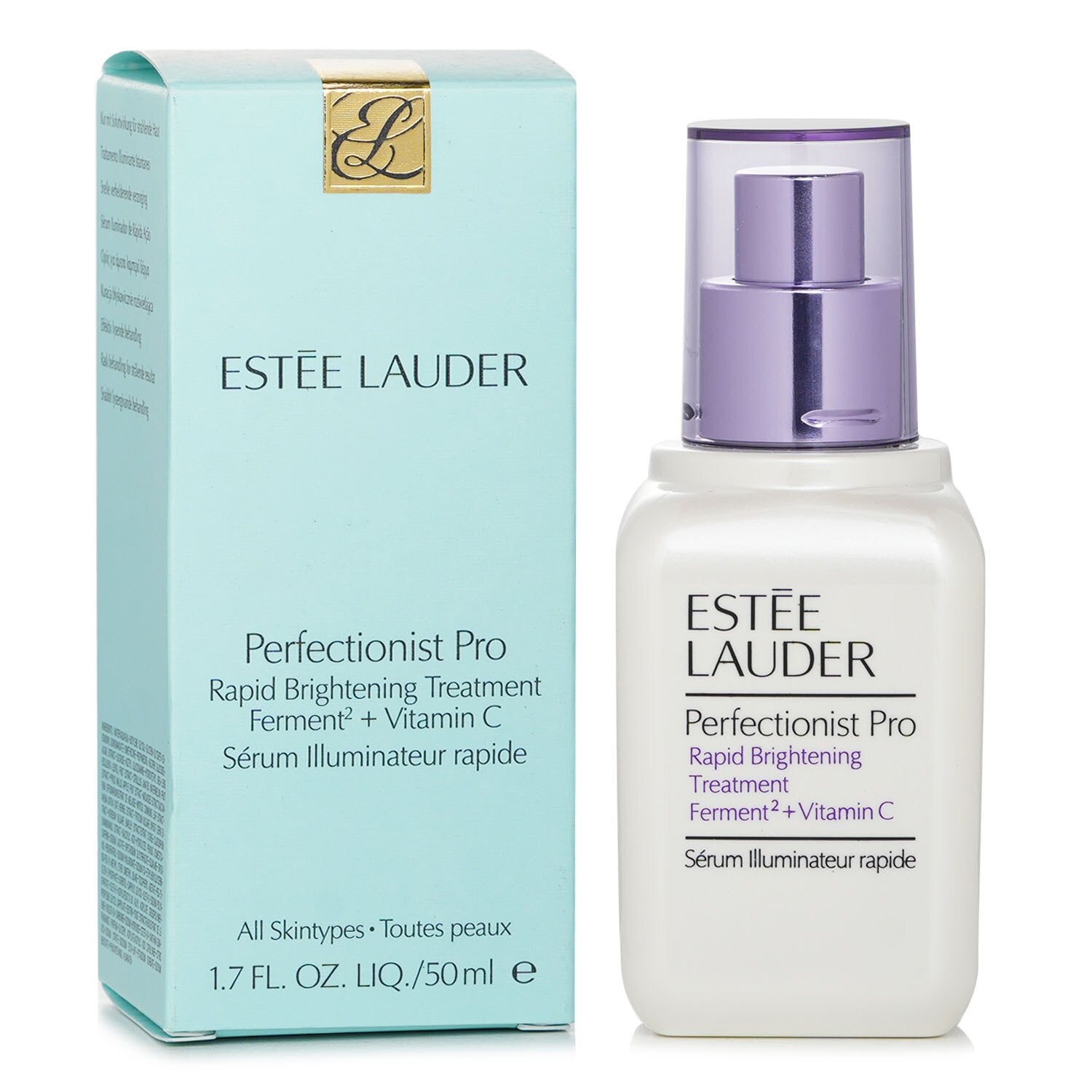 Estee Lauder, Perfectionist Pro - Rapid Brightening, Ferment³+ Vitamin C, Illuminating, Serum, Face, 50 ml