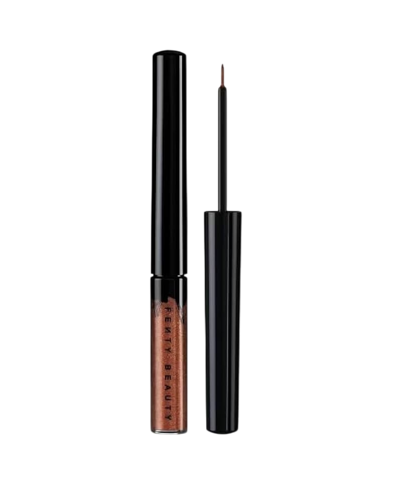 Fenty Beauty, Glitty Lid, Precise, Liquid Eyeliner, Ritzy Rose, 17.6 g