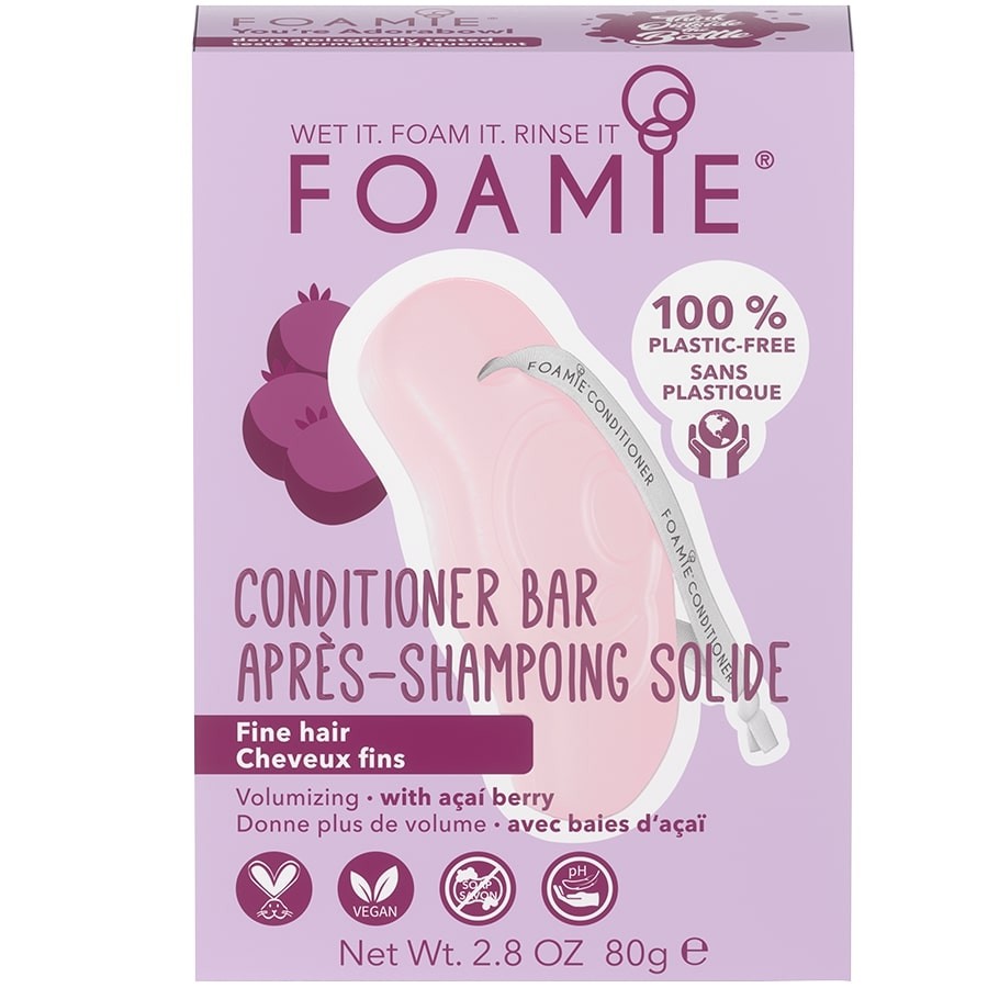 Foamie, You`re Adorabowl, Hair Conditioner Bar, For Volume, 80 g
