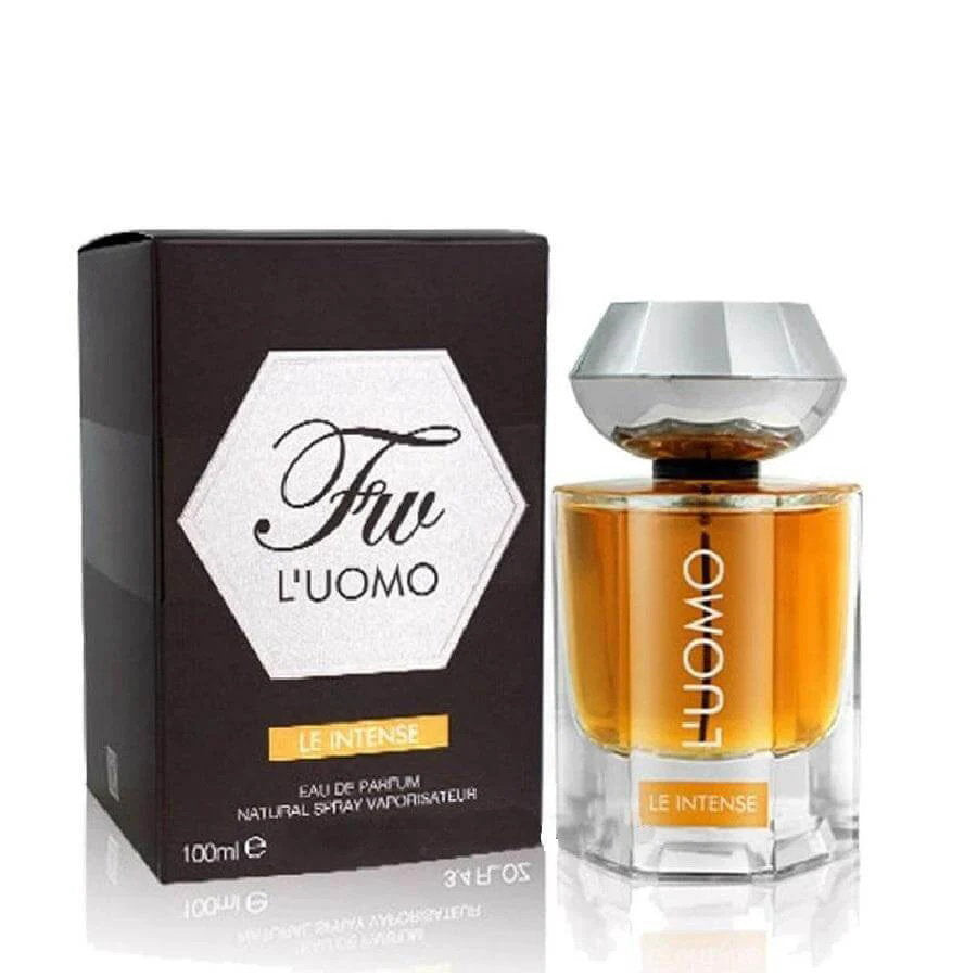 Fragrance World L'Uomo Le Intense Eau de Parfum for Men 100 ml