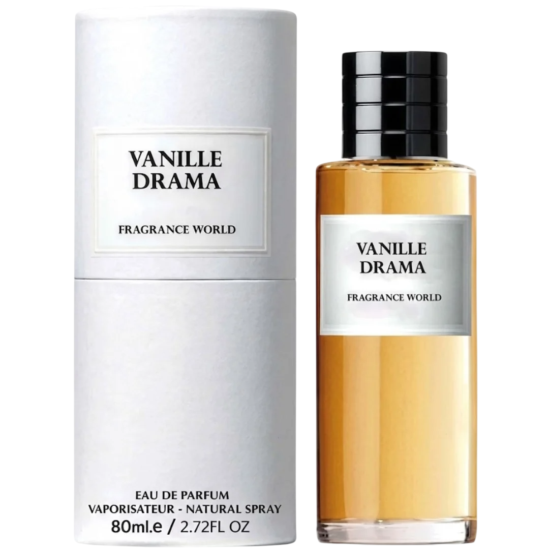 Fragrance World, Vanille Drama, Eau De Parfum, Unisex, 80 ml