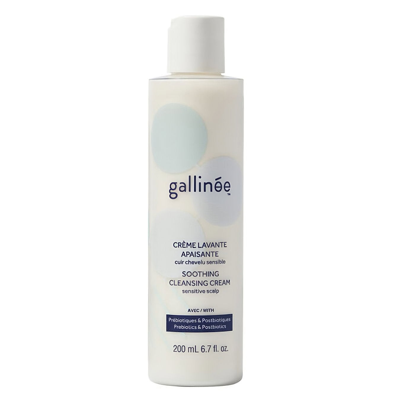 Gallinee, Hair Care, Prebiotics & Postbiotics, Hair Shampoo, For Calming, 200 ml
