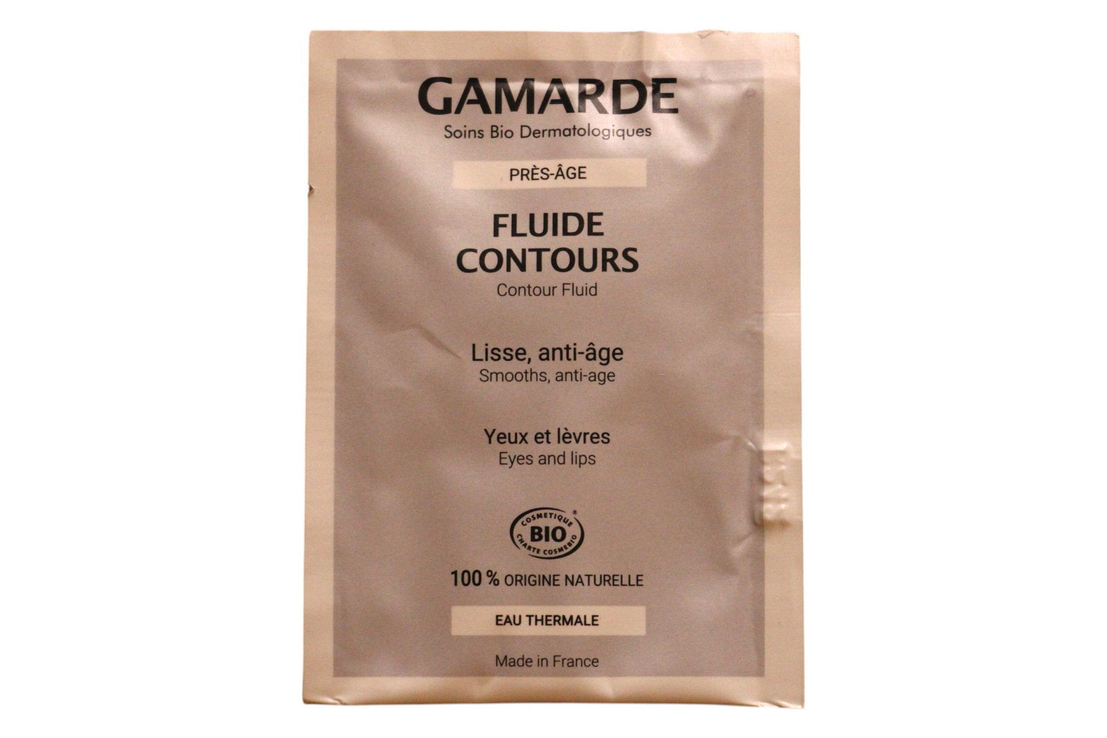 Gamarde, Fluide Contours, Bio, Anti-Aging, Eye Cream, 3 ml *Sample