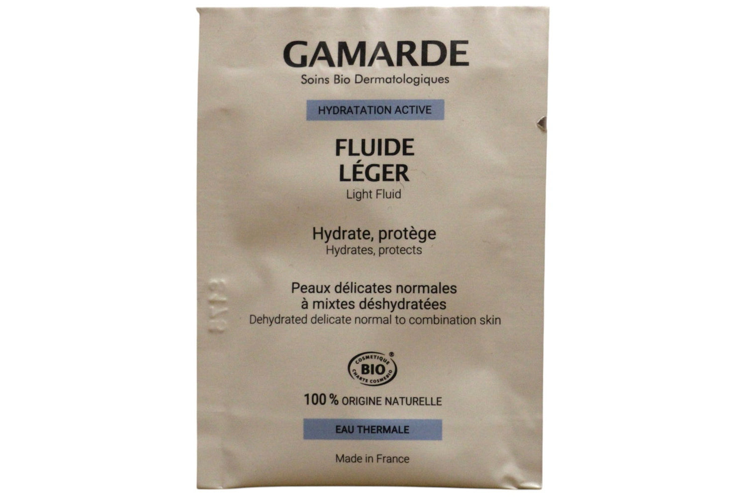 Gamarde, Gamarde, Bio, Hydrates, Fluid, For Face, 3 ml *Sample