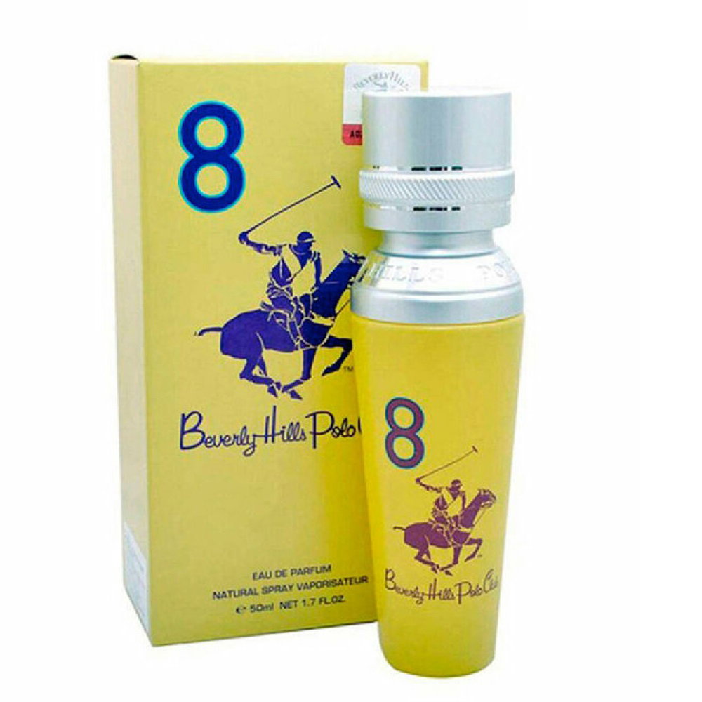 Beverly Hills Polo Club, No.8, Eau De Parfum, For Women, 50 ml