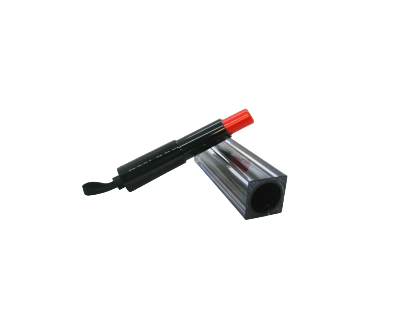 Givenchy, Rouge Interdit Vinyl, Satin Finish, Cream Lipstick, 08, Orange Magnetique, 3.3 g *Tester