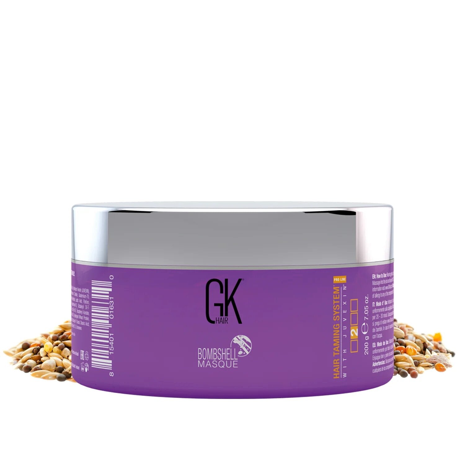 Global Keratin,  Bombshell, Hair Colouring Cream Mask, Colouring,  Ultra Blonde, 200 g