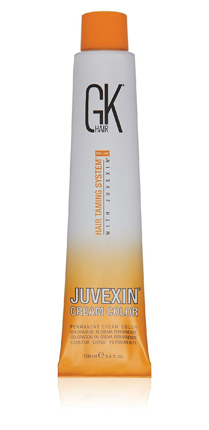 Global Keratin, Cream Colour, Permanent Hair Dye, 10 Lightest Platinum Blonde, 100 ml