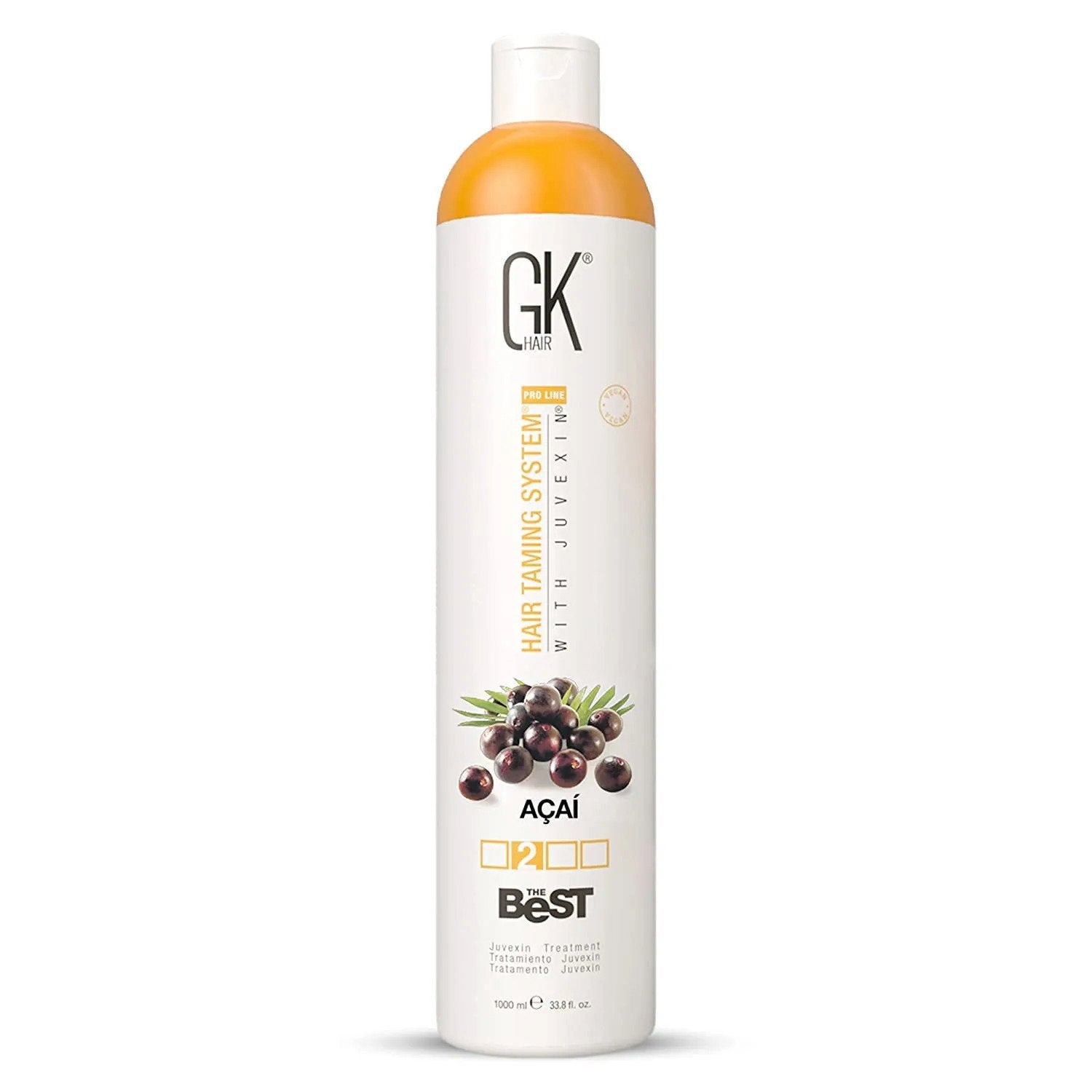 Global Keratin, The Best Acai, Hair Cream Treatment, For Smoothening, 1000 ml