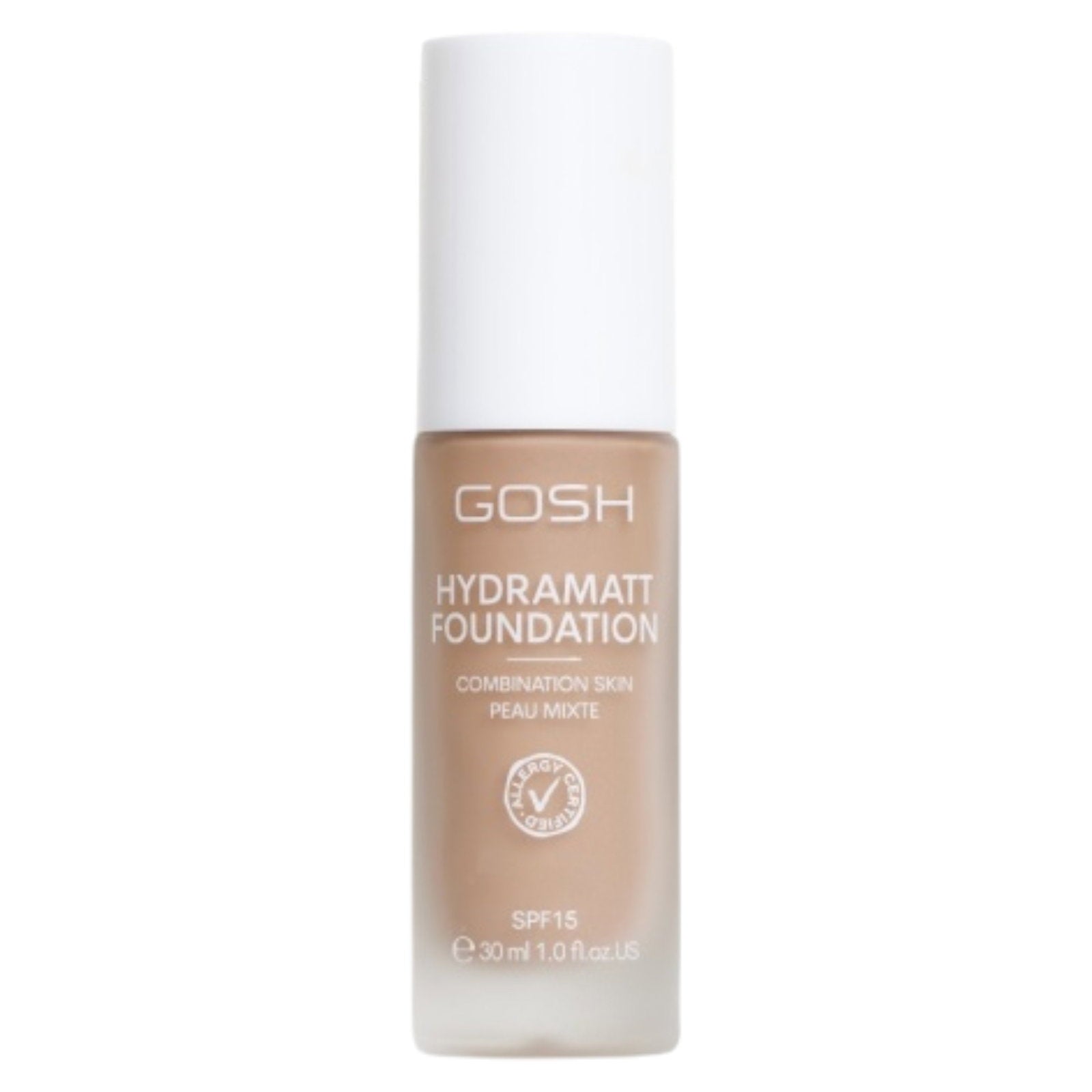 Gosh, Hydramatt, Matte, Liquid Foundation, 012N, Medium Dark, SPF15, 30 ml *Tester