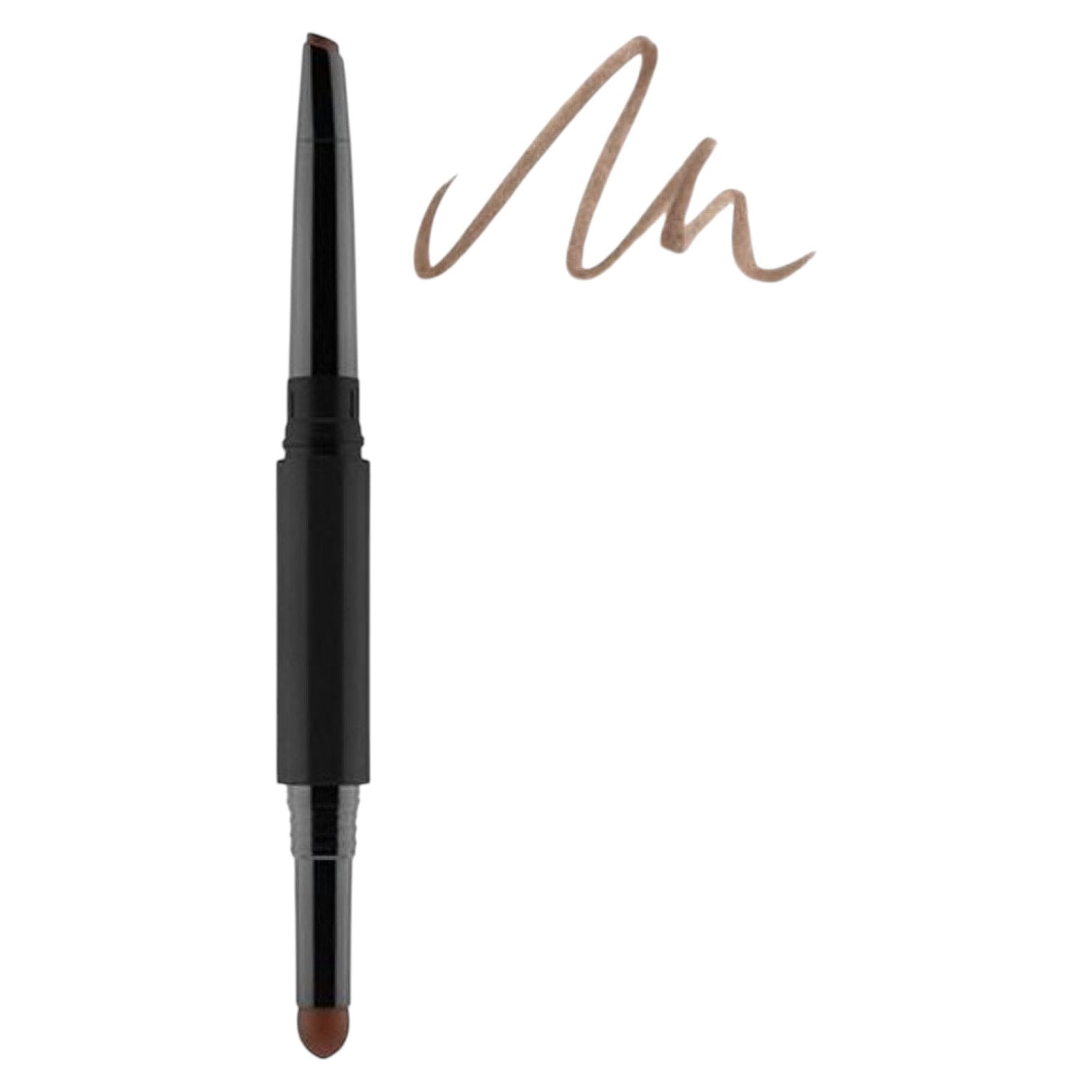 Gosh, Long Lasting, Double, Eyebrow Cream Pencil, 002, Brown, 0.5 g