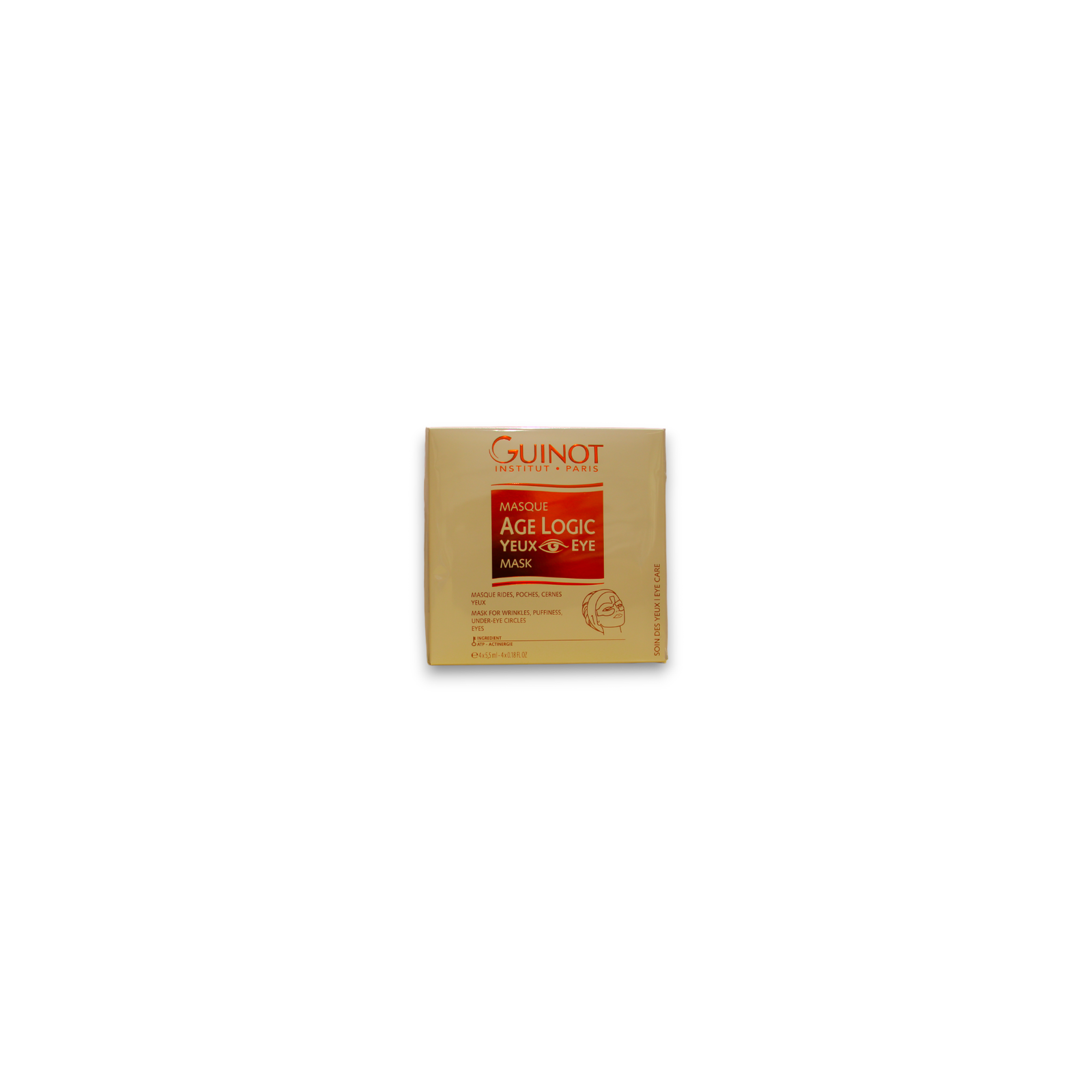 Set, Guinot, Age Logic, Eye Cream Mask, 4 pcs, 5.5 ml