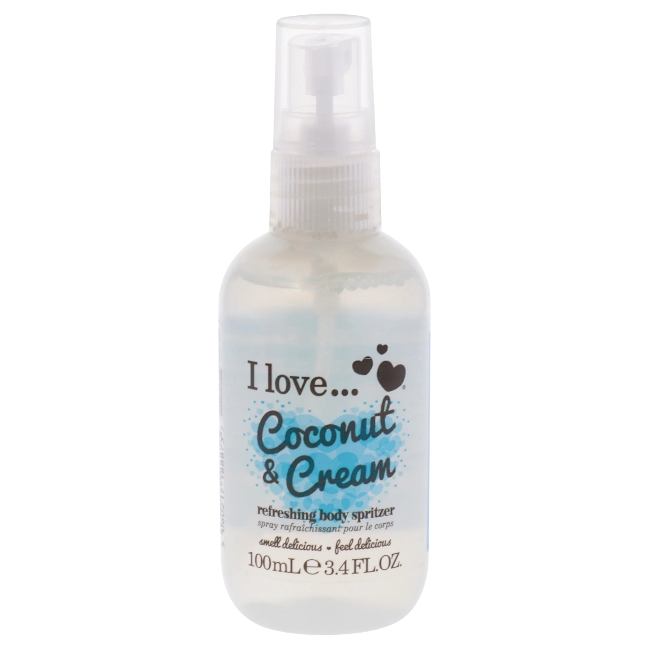 I Love, Coconut & Cream, Scented Spray, For Women, 100 ml