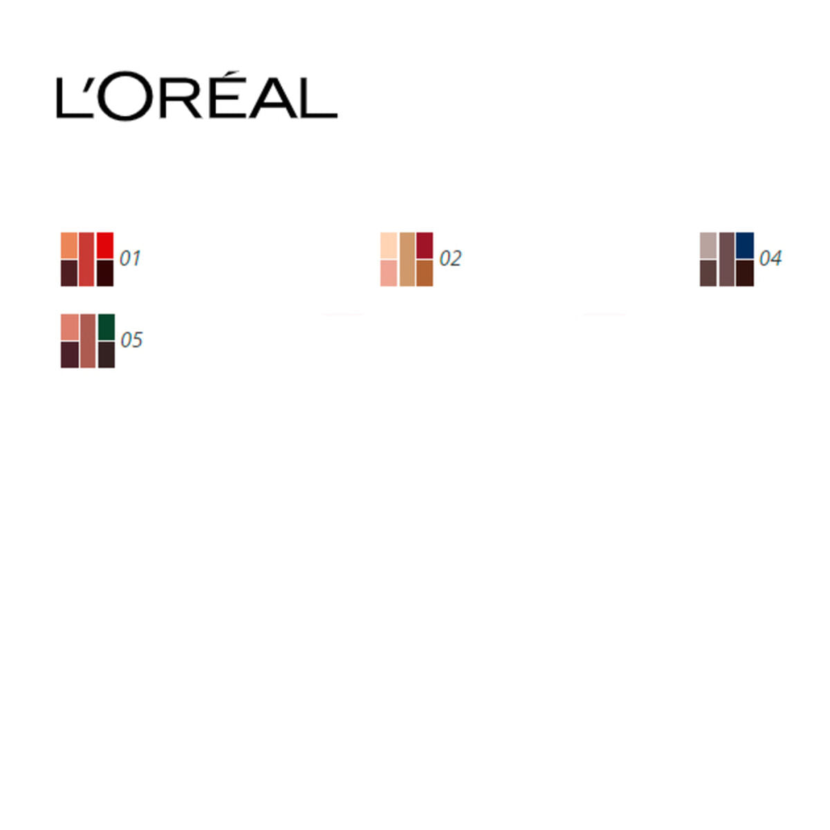 Eye Shadow Palette La Petite Palette L'Oreal Make Up makeup packaging