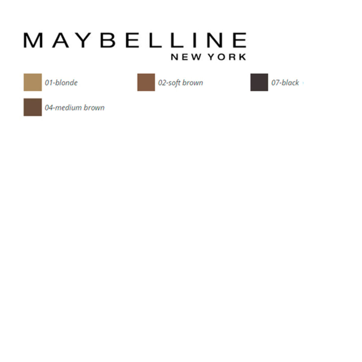 Eyebrow Make-up Brow Ultra Slim Maybelline product packaging