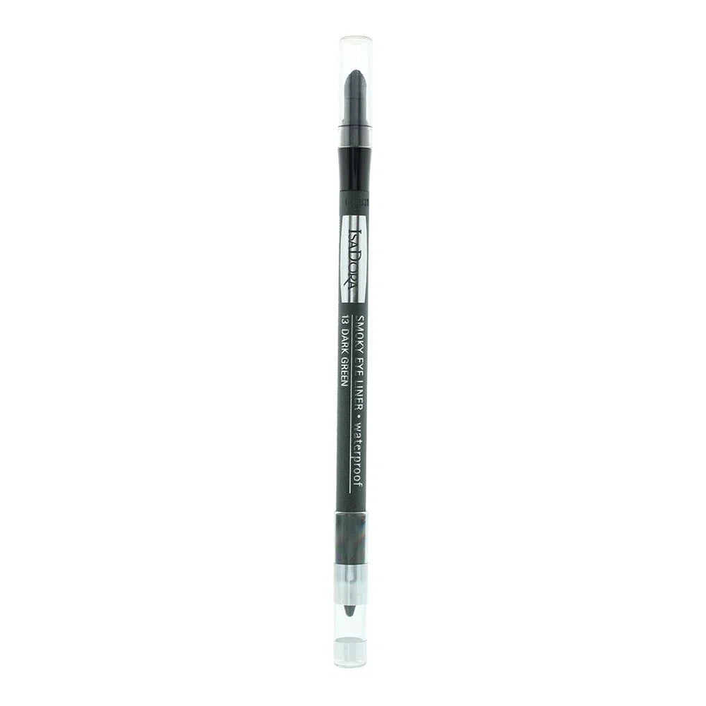 IsaDora, Smoky Eyeliner, Waterproof, kohl eyeliner, Defining, Kohl Eyeliner, 13, Dark Green, 1.2 g
