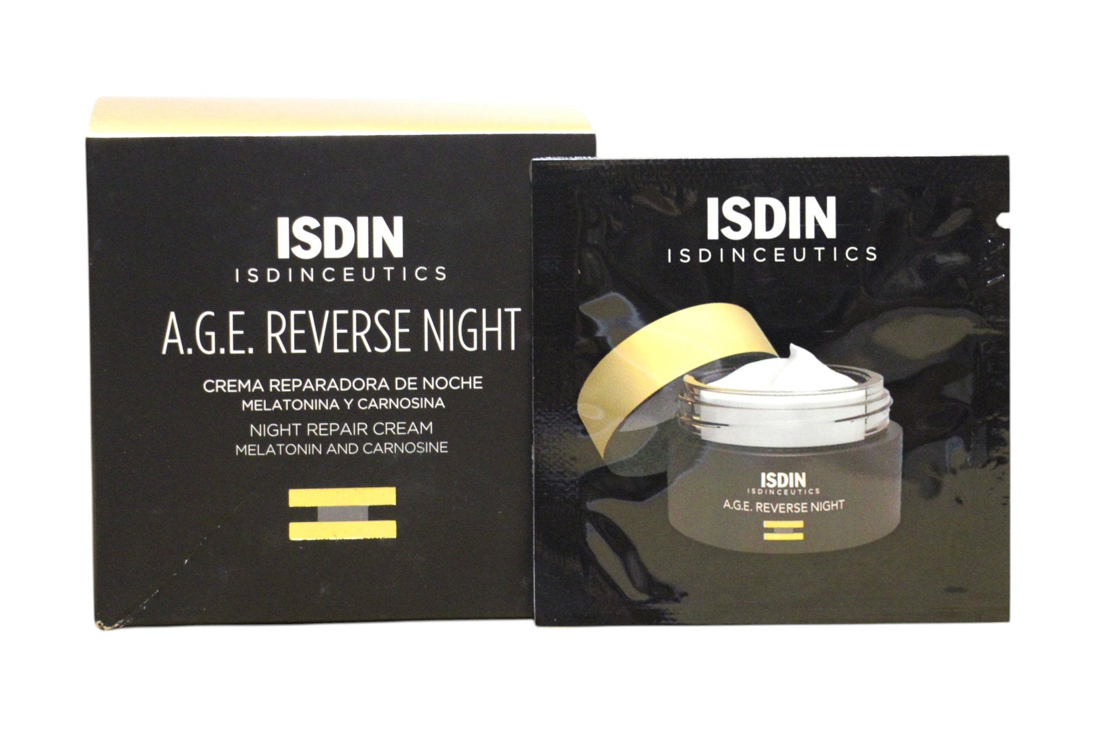 Isdin, Isdinceutics Age Reverse, Reparative, Night, Cream, For Face, 3 ml *Sample