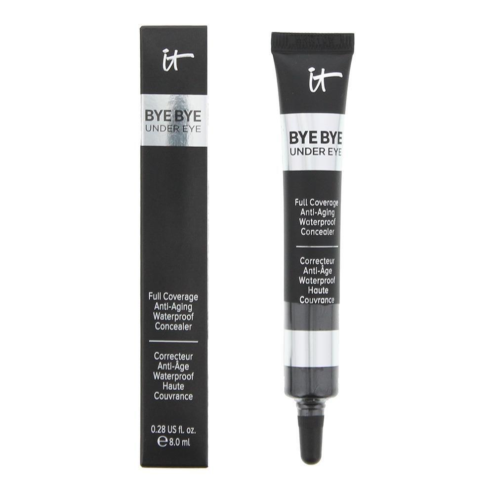 It Cosmetics, Bye Bye, Full Coverage, Under-Eye Concealer Pen, Deep Sienna, 8 ml