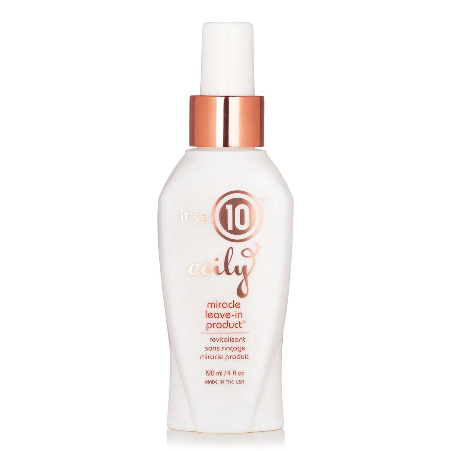 It's a 10, Coily Miracle, Hair Leave-In Conditioner, For Revitalizing, 120 ml