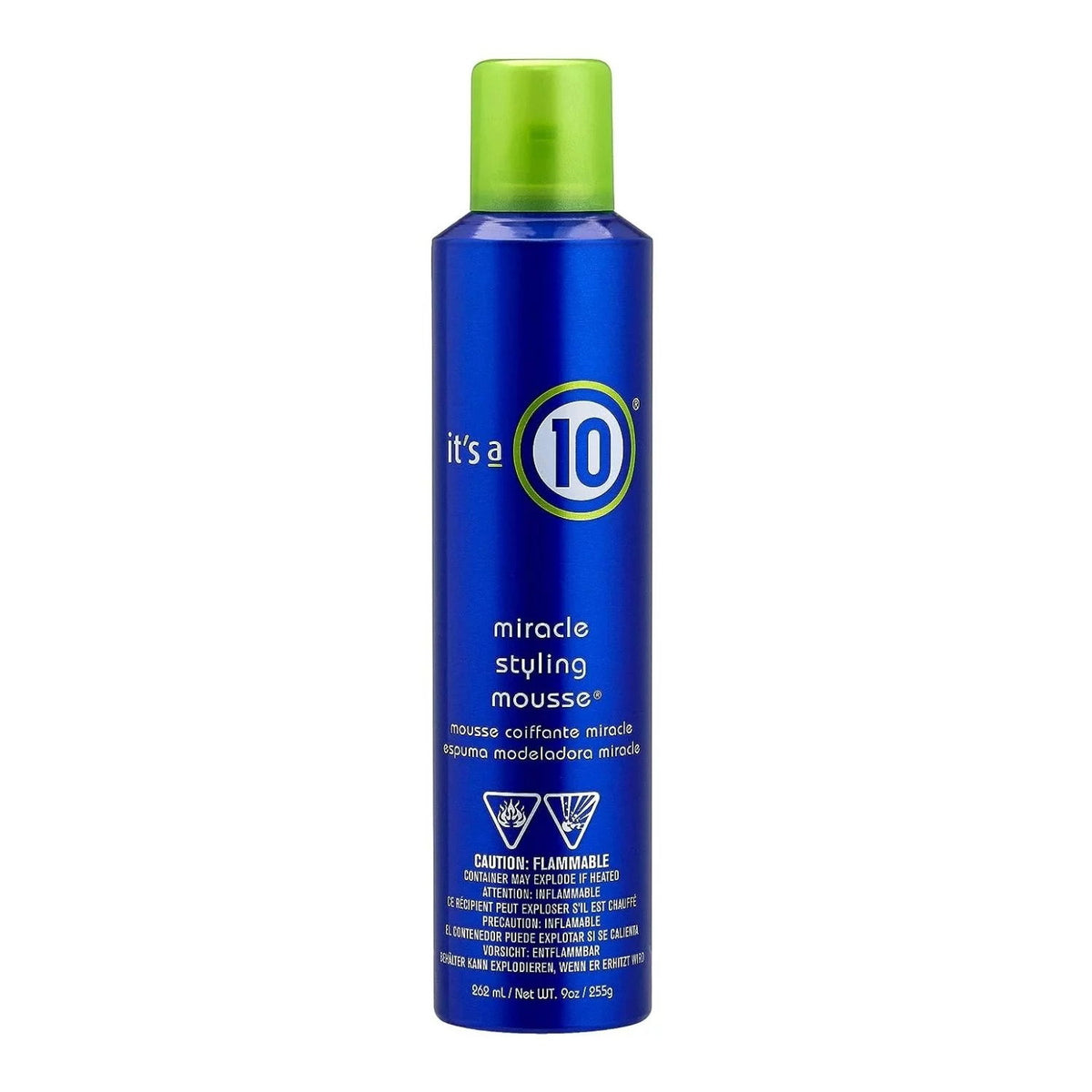 It's a 10, Miracle, Hair Styling Foam, For Volume, Medium Hold, 262 ml