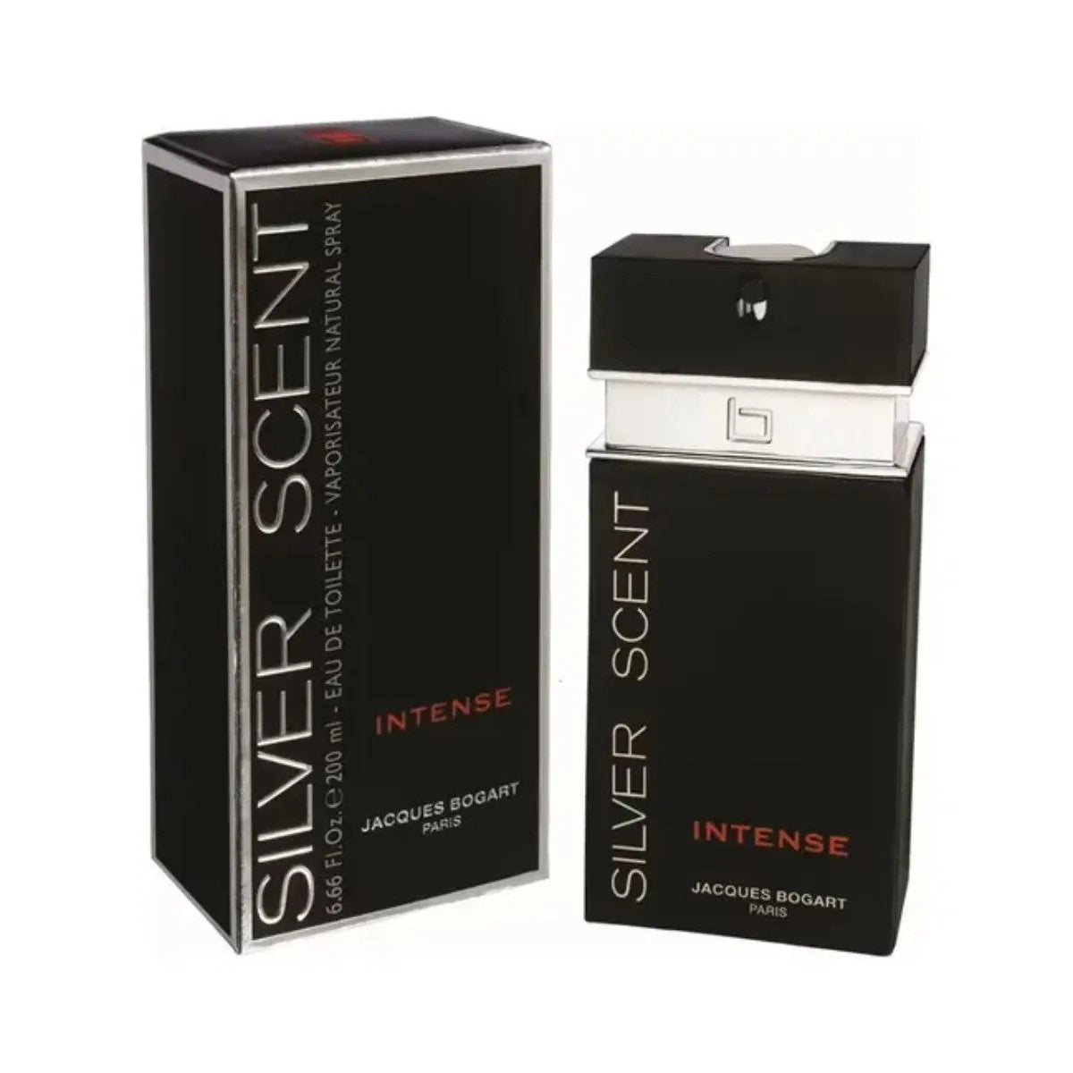 Jacques Bogart, Silver Scent Intense, Eau De Toilette, For Men, 200 ml