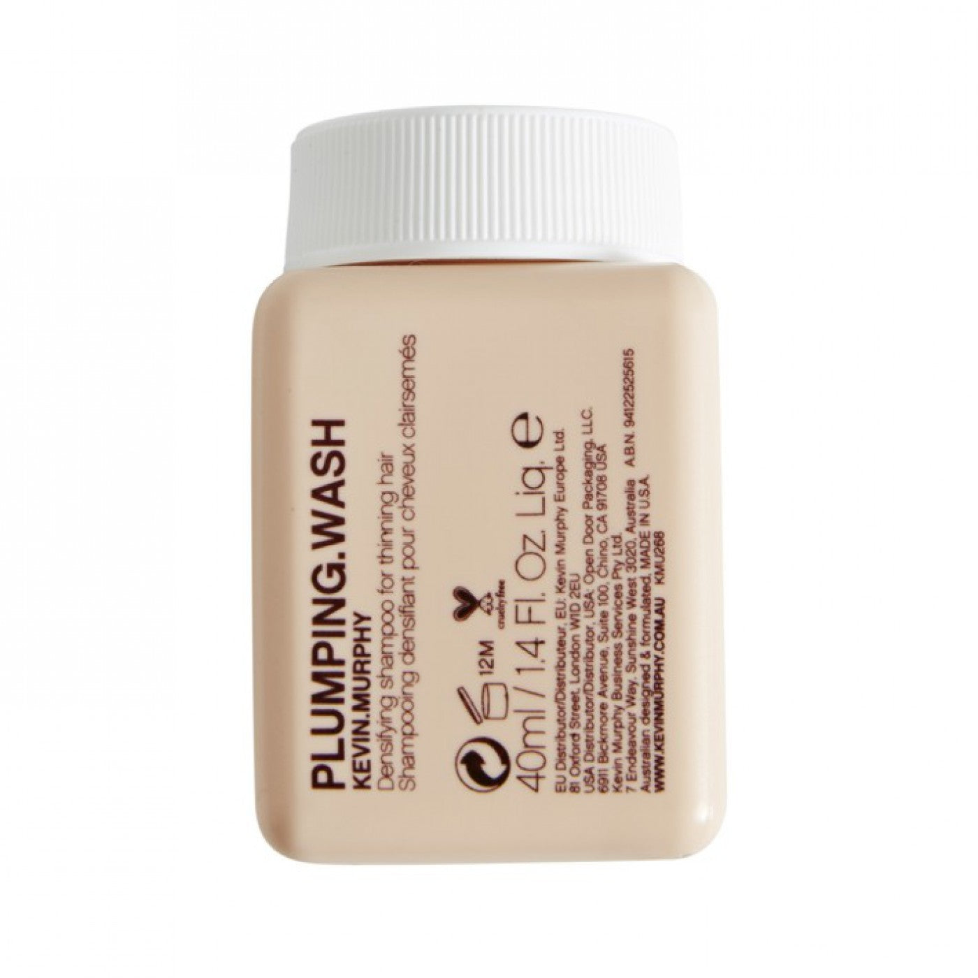 Kevin Murphy, Plumping Wash, Hair Shampoo, Redensifying, 40 ml