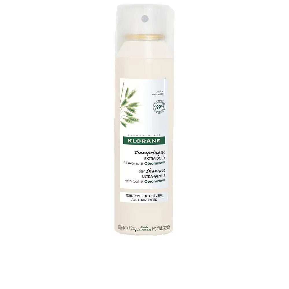 Klorane, Klorane, Ceramide, Hair Dry Shampoo, Cleanses, 150 ml