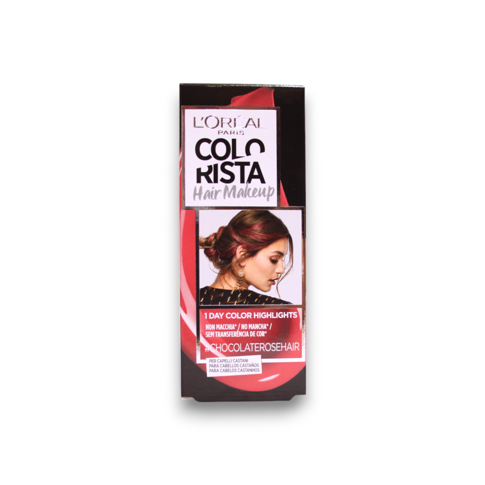 L'Oreal Paris, Colorista Hair Makeup, Semi-Permanent Hair Dye,  #CHOCOLATEROSEHAIR, 30 ml