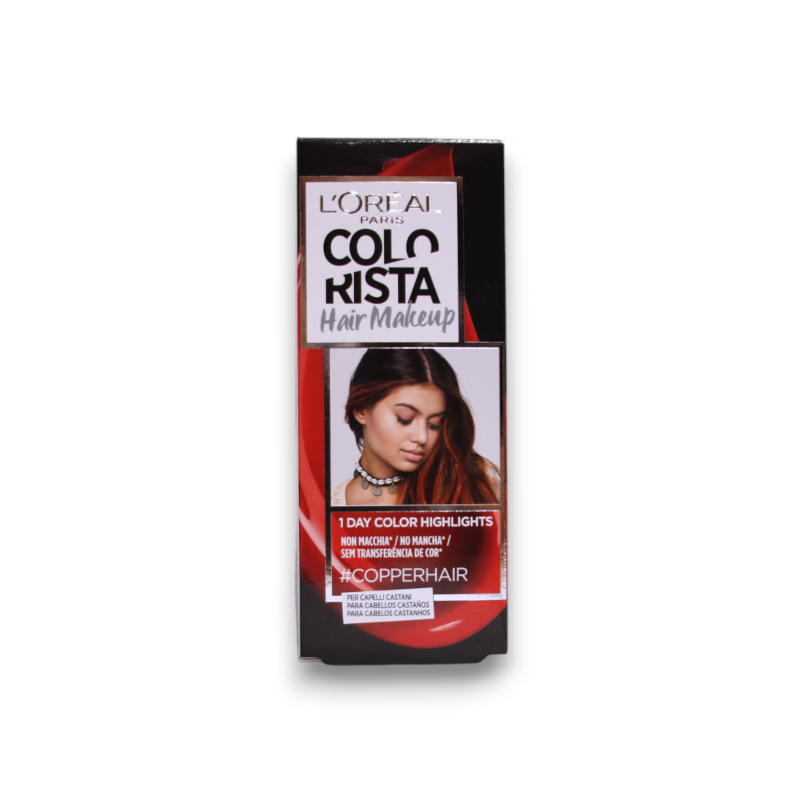 L'Oreal Paris, Colorista Hair Makeup, Semi-Permanent Hair Dye,  #COPPERHAIR, 30 ml