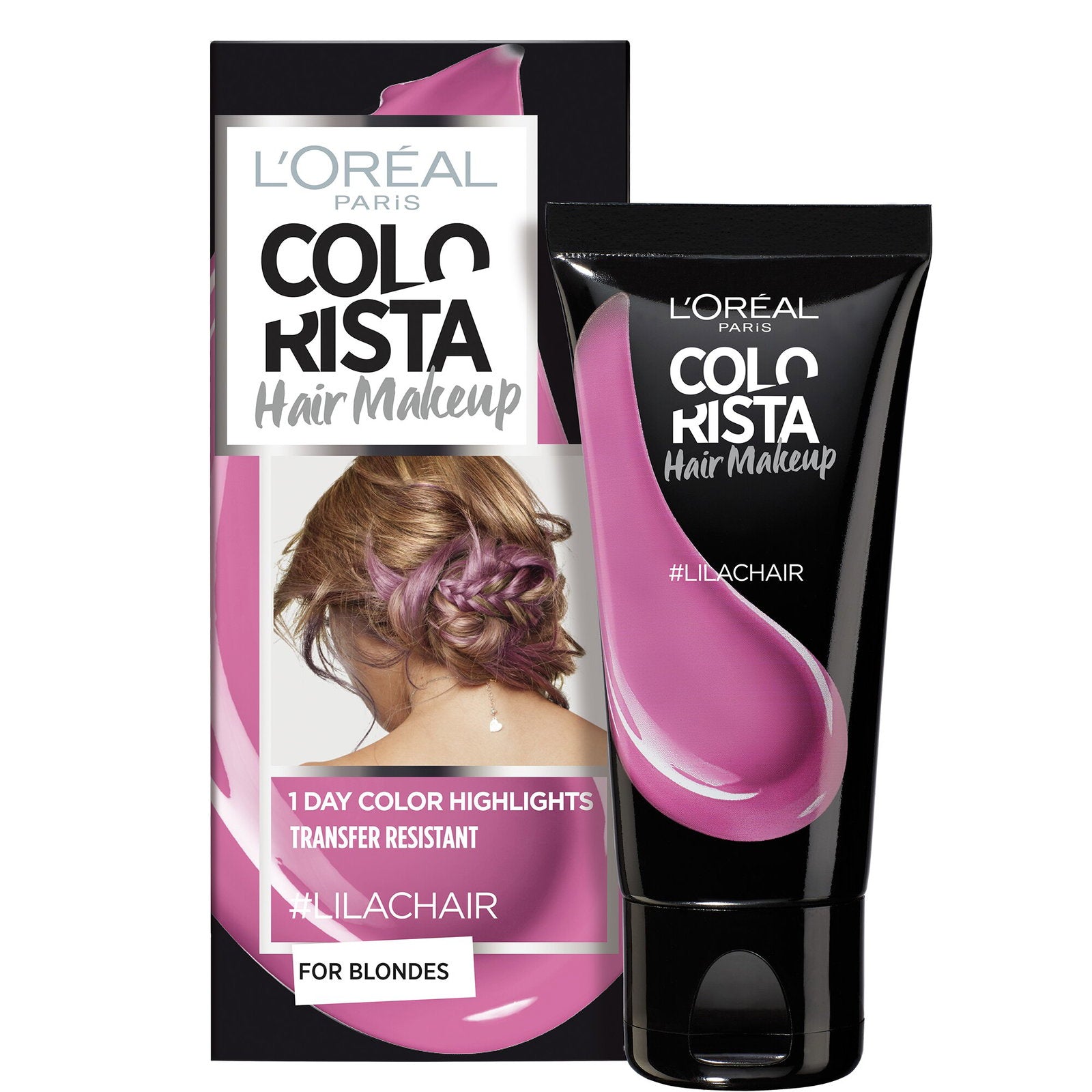 L'Oreal Paris, Colorista Hair Makeup, Semi-Permanent Hair Dye,  