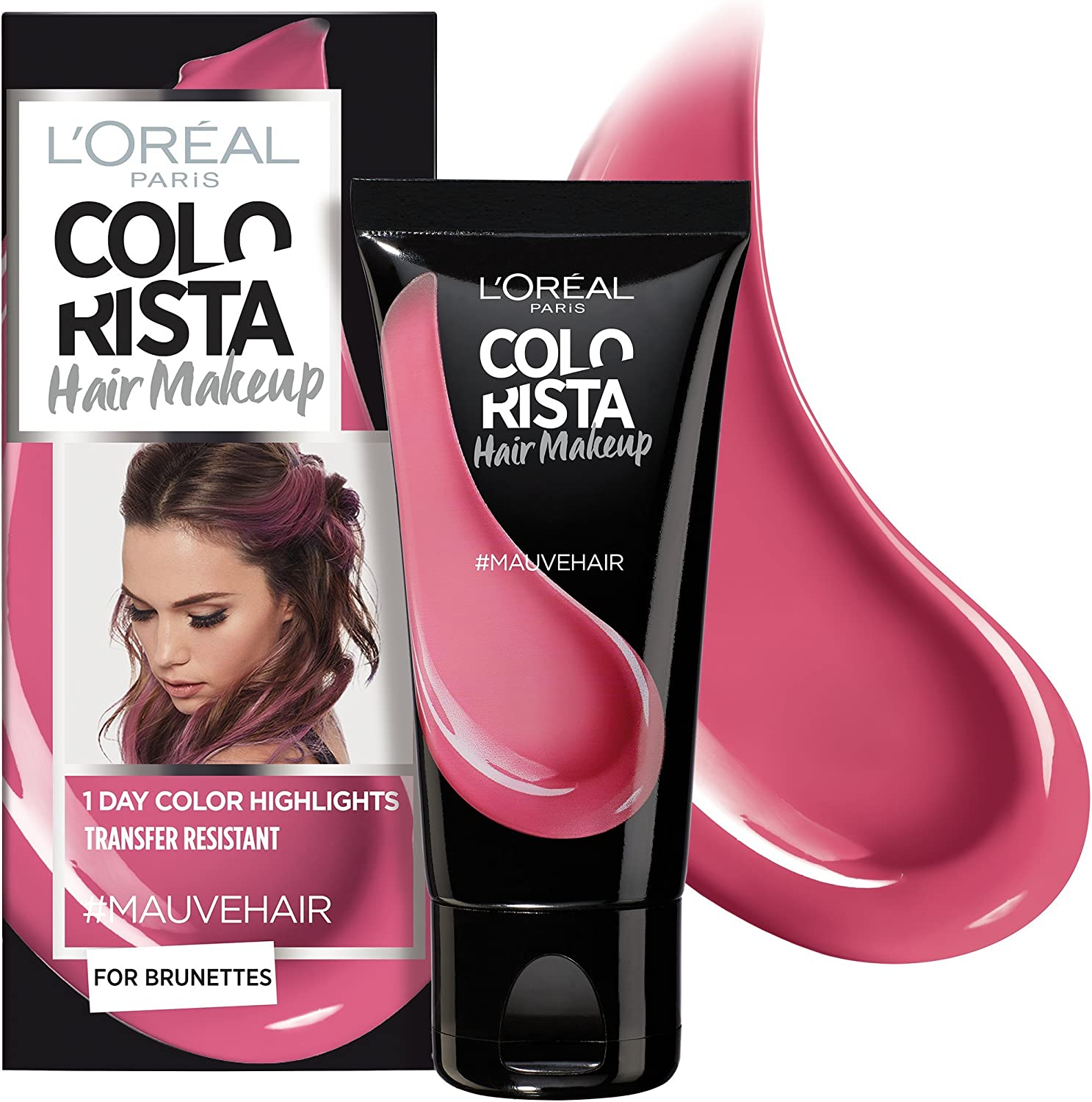 L'Oreal Paris, Colorista Hair Makeup, Semi-Permanent Hair Dye,  