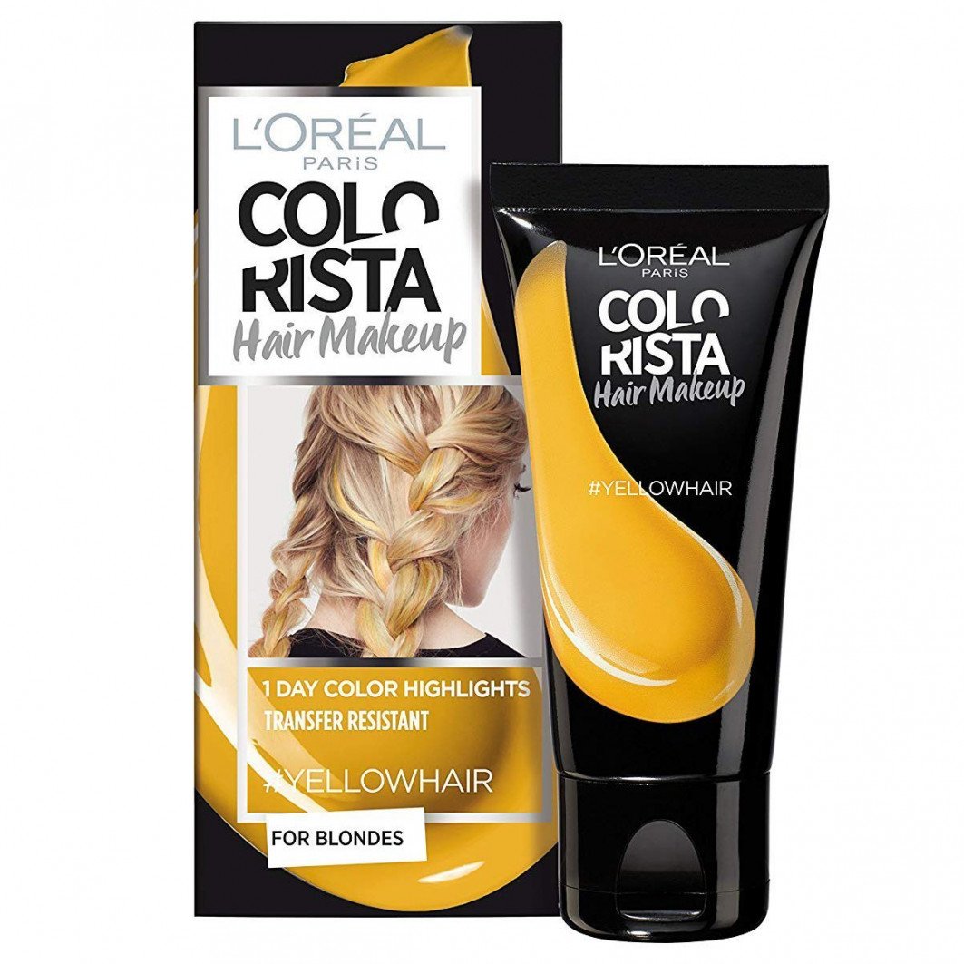 L'Oreal Paris, Colorista Hair Makeup, Semi-Permanent Hair Dye,  