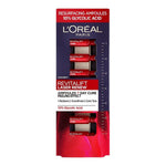 Set, L'Oreal Paris, Revitalift Laser Renew, Glycolic Acid, Peeling, Ampoules Treatment Serum, For Face, For Women, 7 pcs, 1 ml